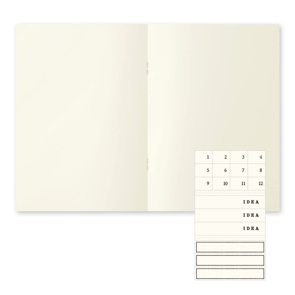Midori MD Notebook Light - 3 Book Set - A5 Blank - MIDORI 15303006 - IRO