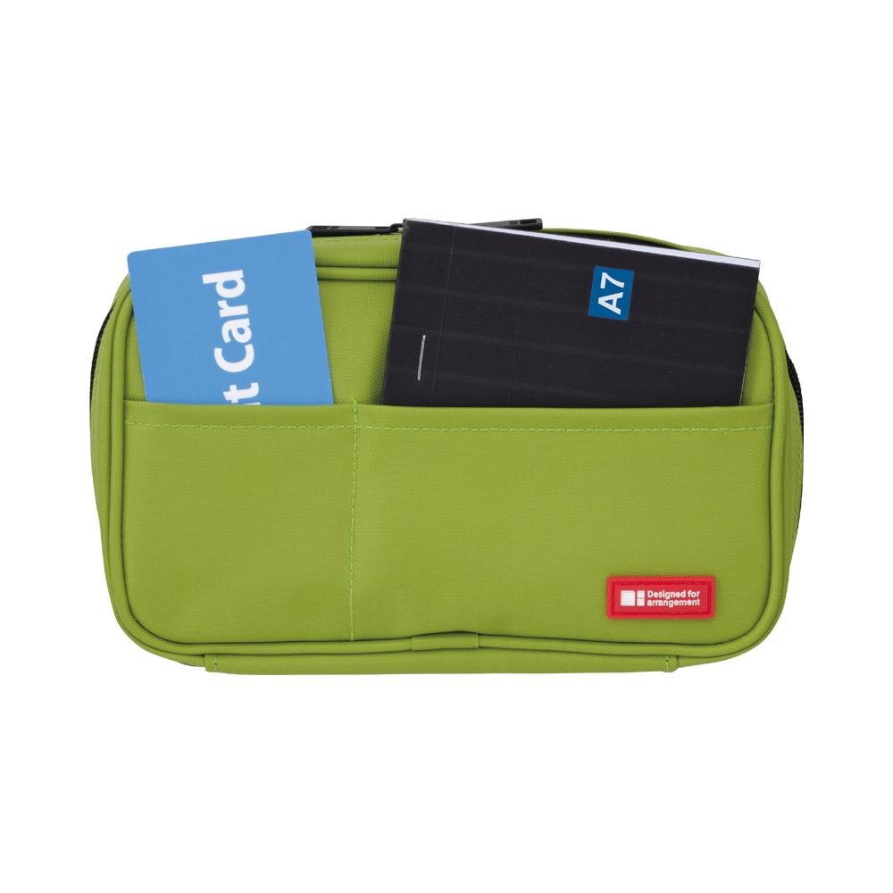Lihit Lab Teffa Pen Case - Book Style - Yellow Green - LIHIT LAB A - 7551 - 6 - IRO
