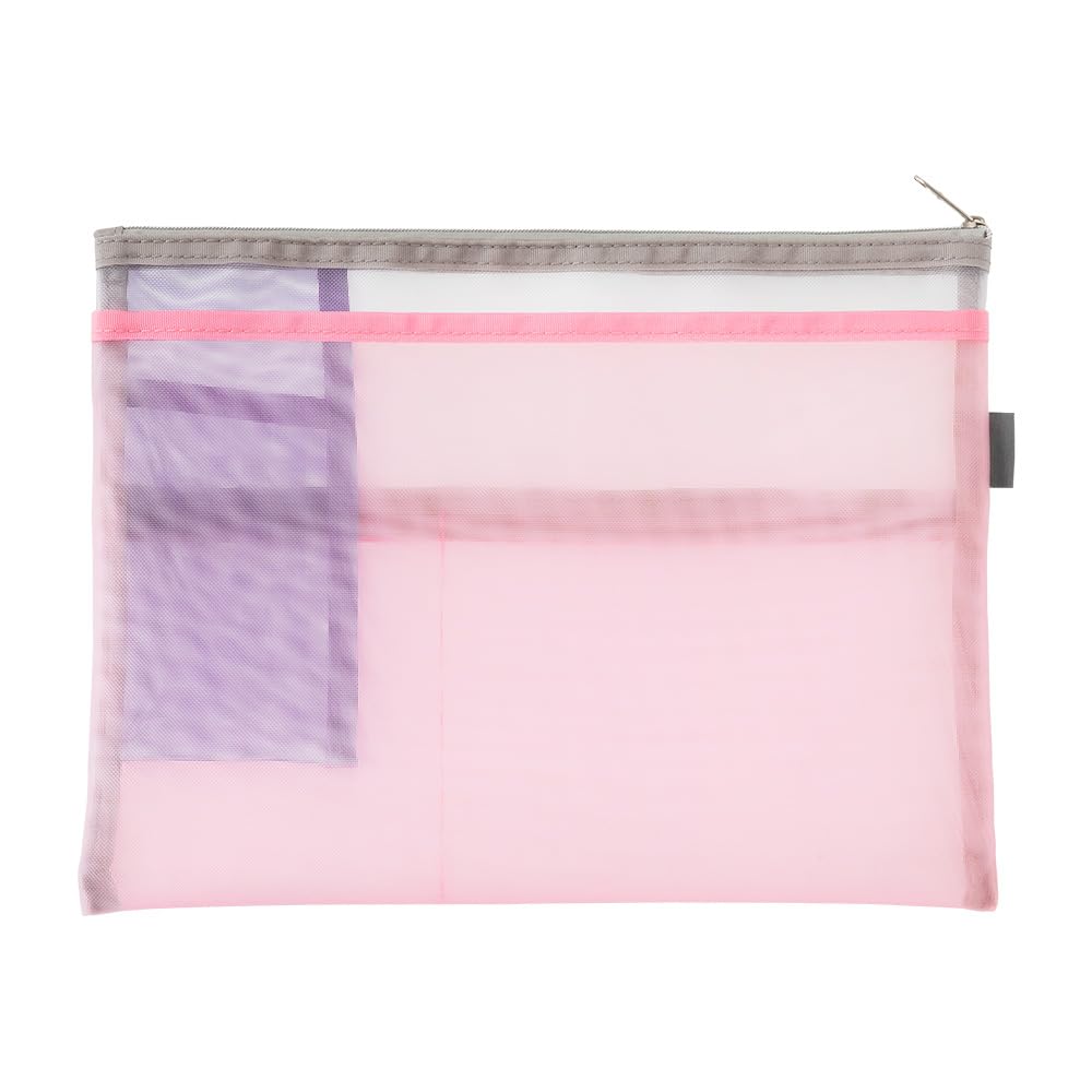 Midori Pen & Tool Pouch B5 Mesh Light Blue – Rikiki. Grafik & Produkt - View #9