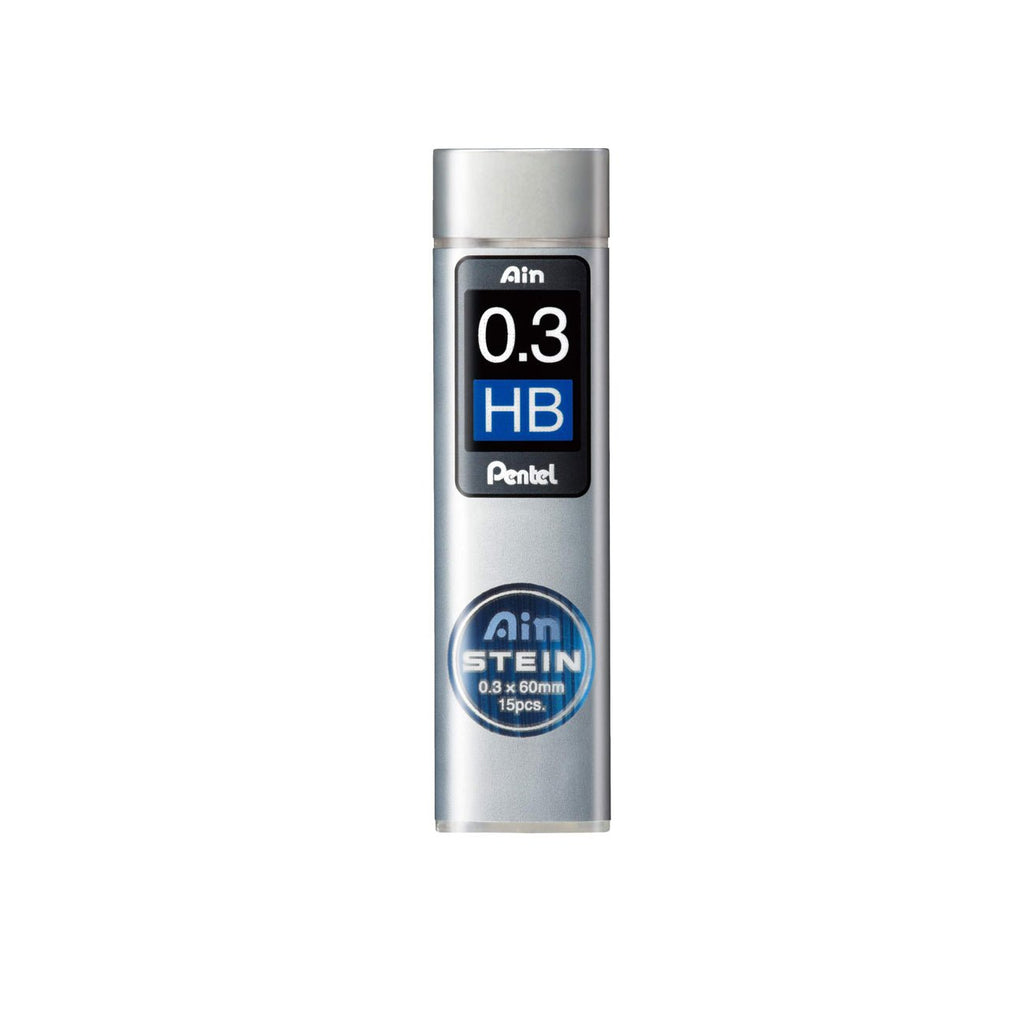 Pentel Ain Stein Lead - 0.3/0.4/0.7 mm - 2B/B/HB/H - PENTEL C273 - HB - IRO