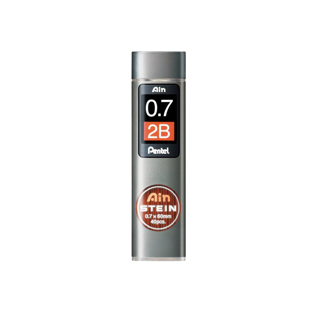 Pentel Ain Stein Lead - 0.3/0.4/0.7 mm - 2B/B/HB/H - PENTEL C277 - 2B - IRO