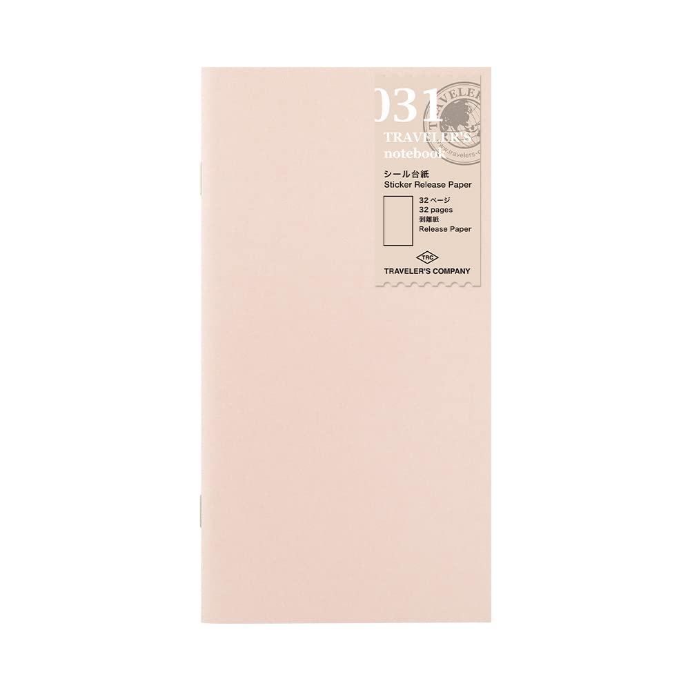 Traveler's Company Traveler's Notebook Accessories 031 - Sticker Release Paper - Regular Size - TRC 14468006 - IRO