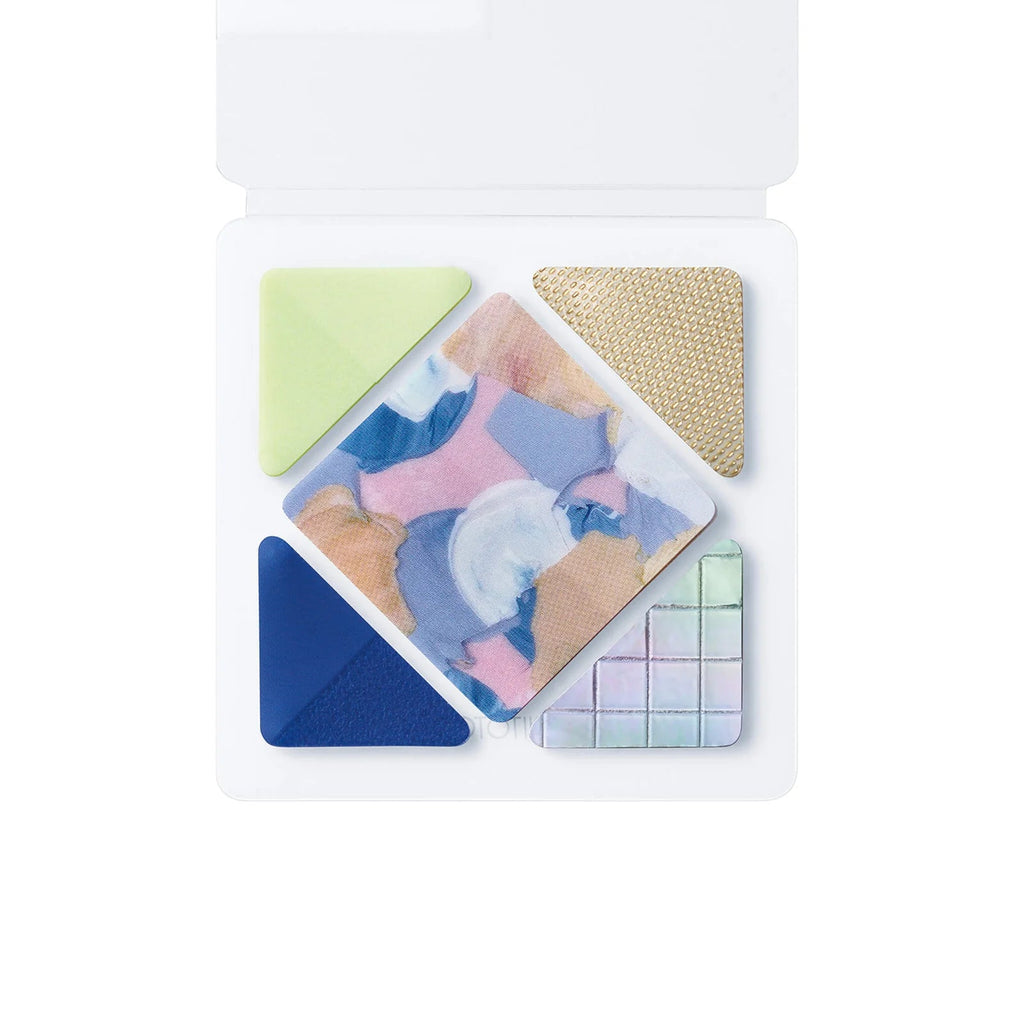 Hitotoki COFFRET Cosmetic Motif Film Sticker - Square - Chiffon Yellow - HITOTOKI COFS003 - IRO