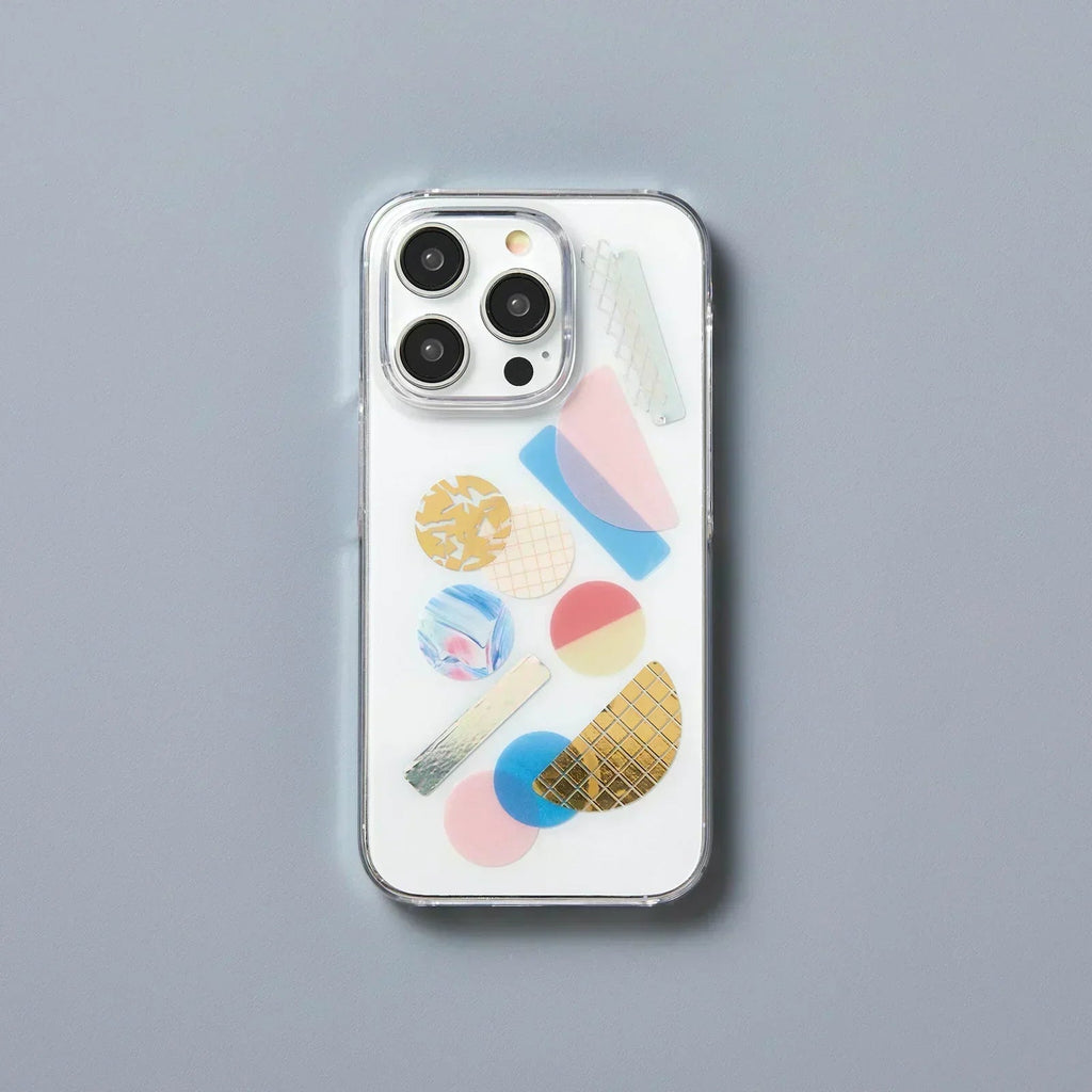 Hitotoki COFFRET Cosmetic Motif Film Sticker - Triangle - Chiffon Yellow - HITOTOKI COFT003 - IRO