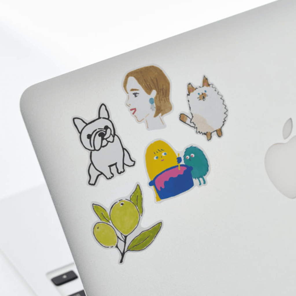 Hitotoki Large Sticker - Hood - HITOTOKI LSS010 - IRO