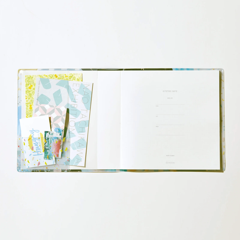 Hitotoki NOTE - Square Size - Undated - A5 - Bouquet - HITOTOKI HN - S01 - IRO