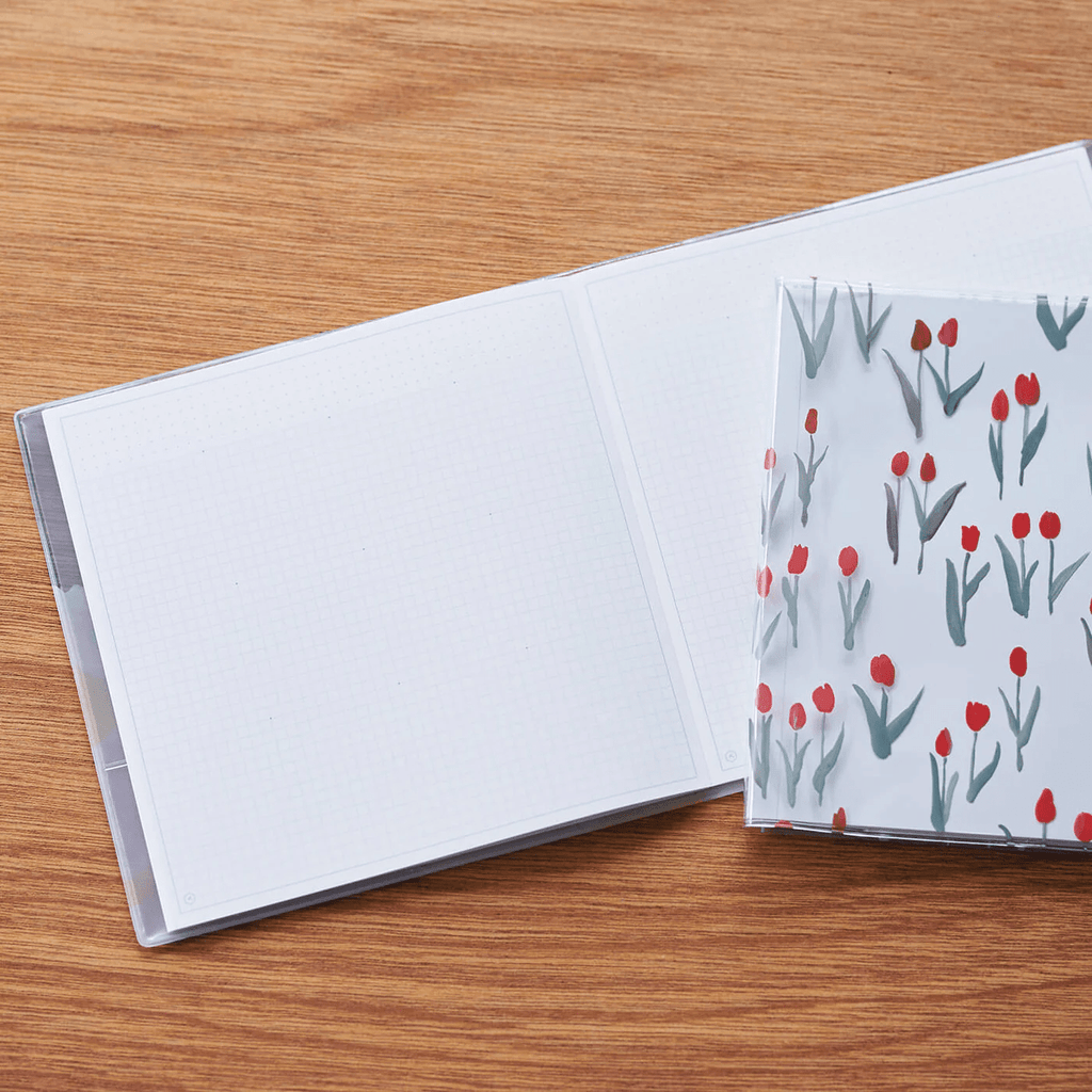 Hitotoki NOTE - Square Size - Undated - A5 - Bouquet - HITOTOKI HN - S01 - IRO