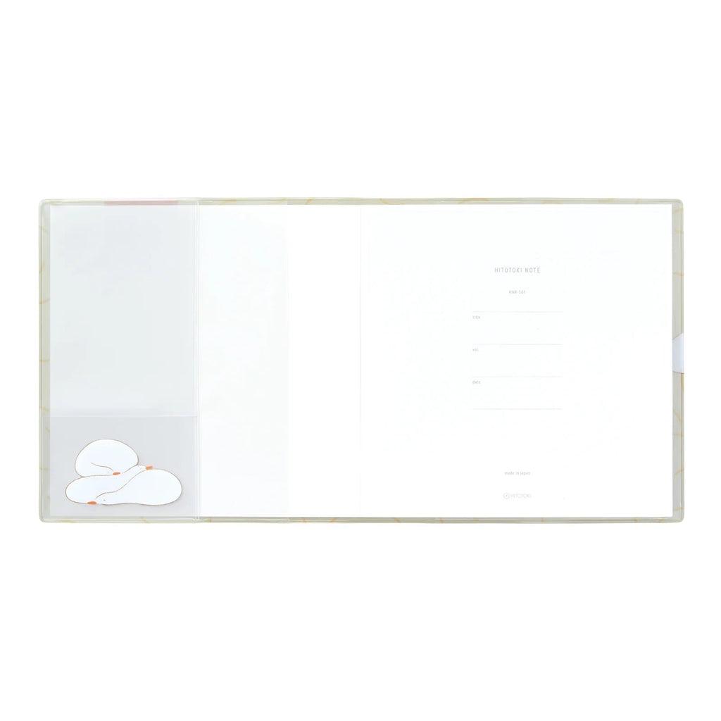 Hitotoki NOTE - Square Size - Undated - A5 - Goose - HITOTOKI HN - S13 - IRO