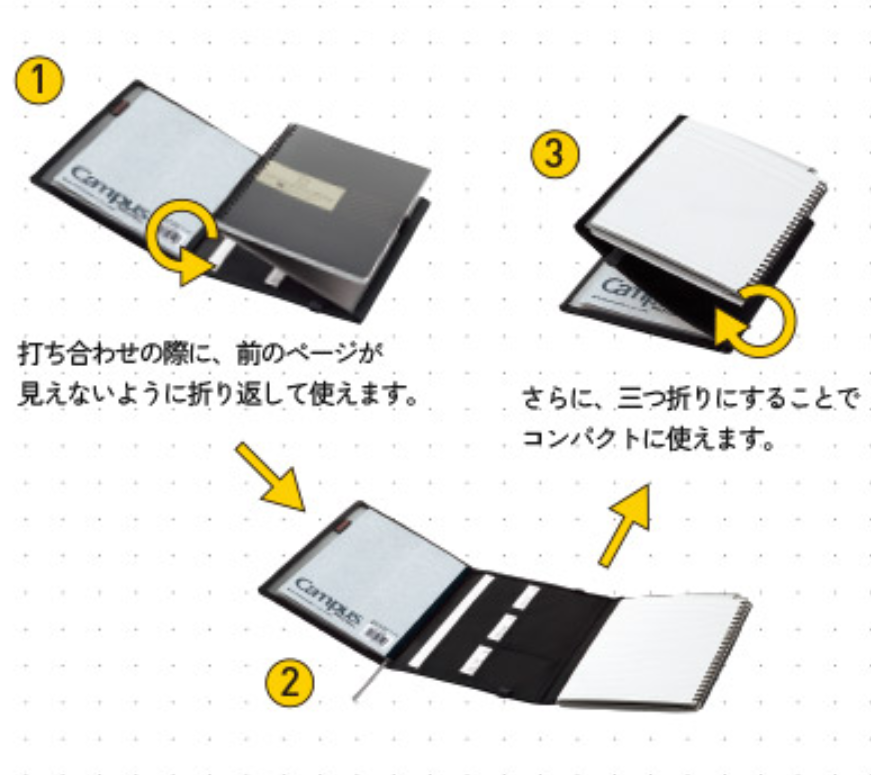 Kokuyo Polyester Notebook Cover (With one Twin - ring Notebook) - 2 Notebooks Capacity - Slim B5 - KOKUYO NO - 683B - D - IRO