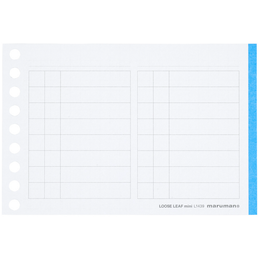 Maruman Easy to Write Mini Loose Leaf Paper - B7 - 50 Sheets - TO DO LIST - MARUMAN L1439 - IRO