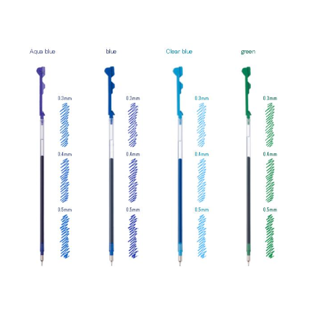 Pilot Hi - Tec - C Coleto Multi Pen Refill - 0.4 mm - PILOT LHKRF - 10C4 - AG - IRO