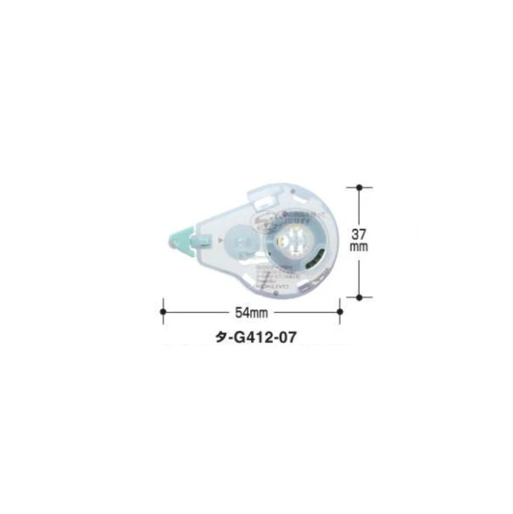 Kokuyo Gloo Glue Tape - Small - 7 mm x 8 m - Refill - KOKUYO TA - G412 - 07 - IRO