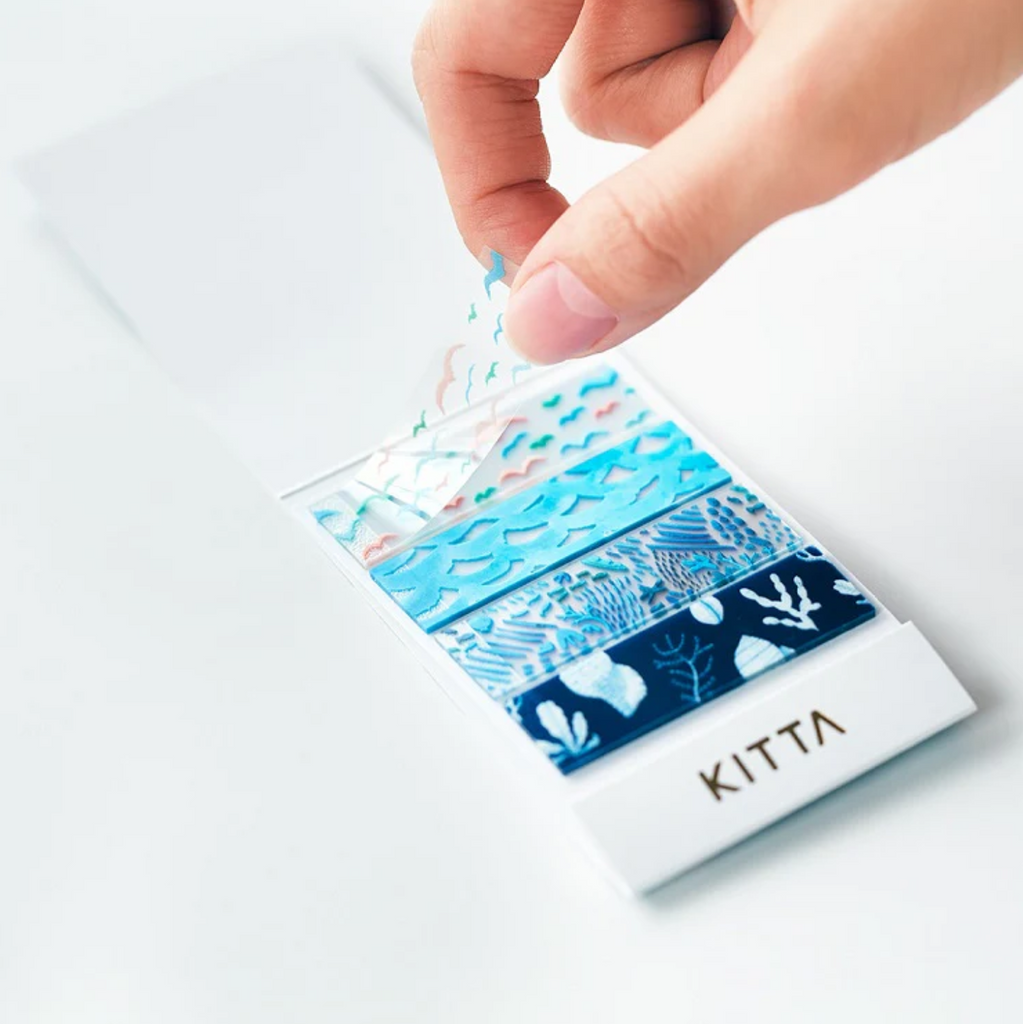 Masking Tape - Hitotoki KITTA Clear Masking Tape - Drop - HITOTOKI KIT - T001 | IRO