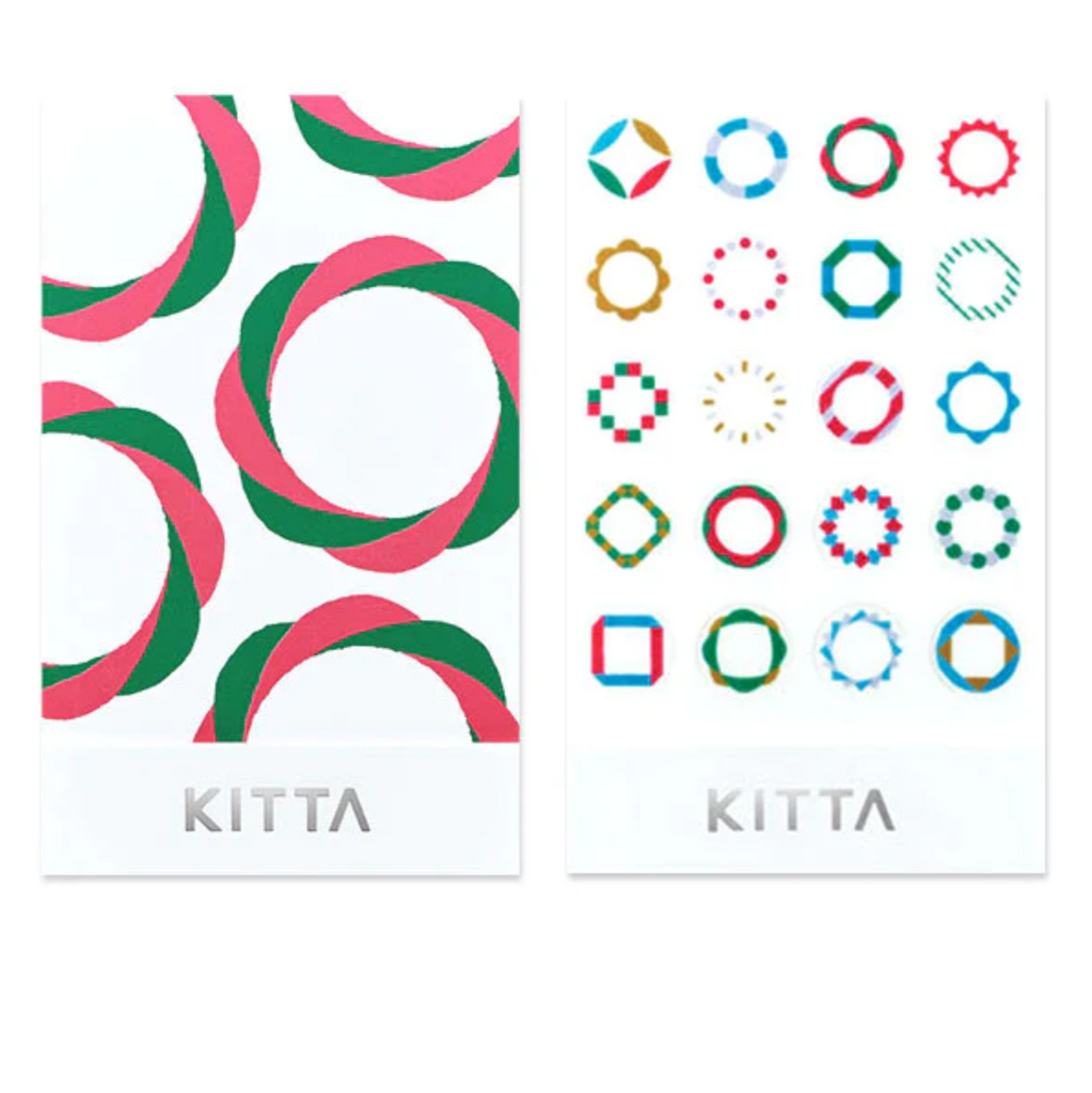 Hitotoki KITTA Seal Sticker - Highlight Circle - HITOTOKI KIT - D007 - IRO