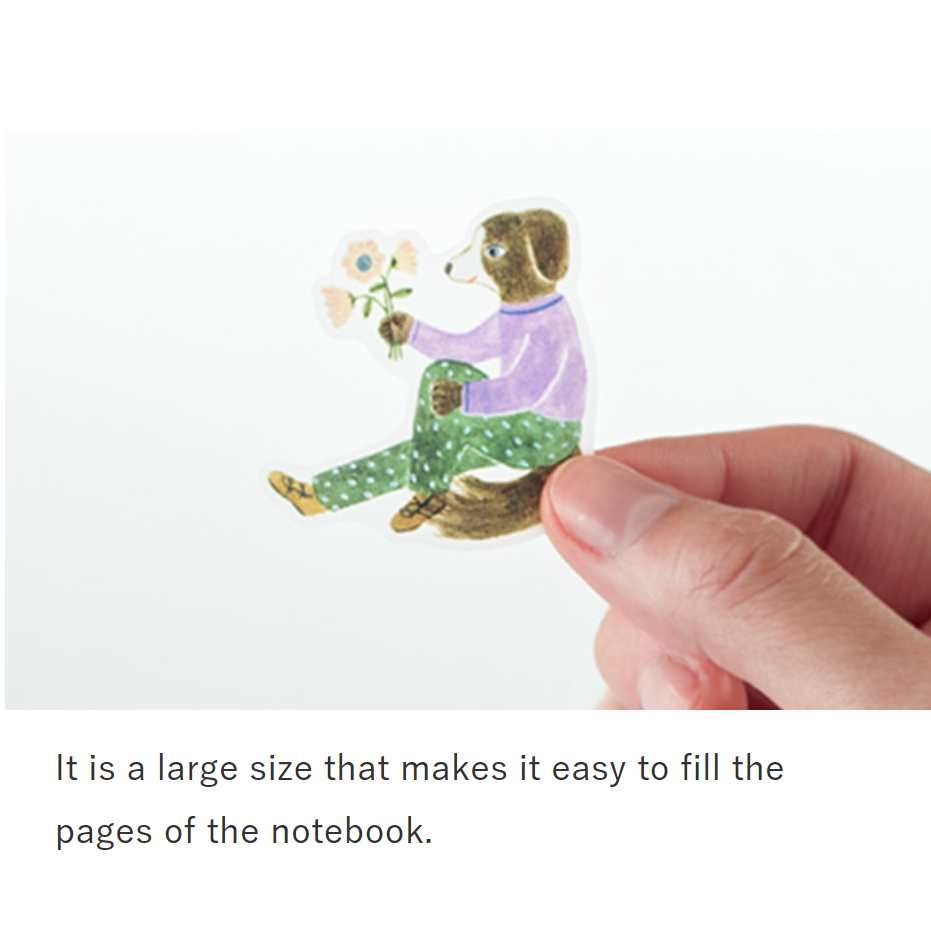 Hitotoki Large Sticker - Bouquet - HITOTOKI LSS003 - IRO