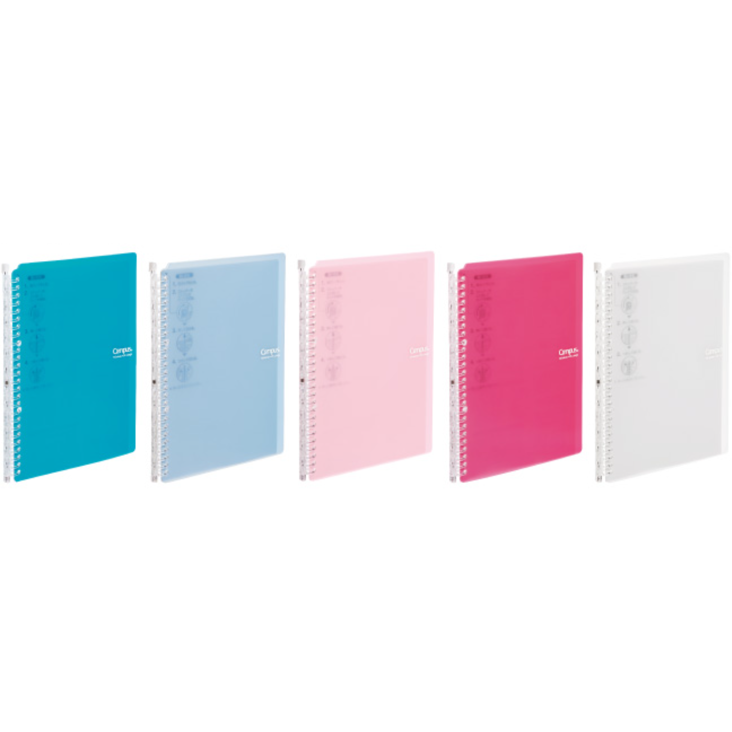 Kokuyo ME Smart Ring Binder Notebook - 60 Sheets capacity - B5