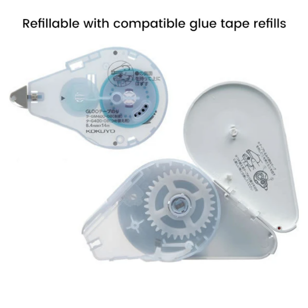 Kokuyo Gloo Glue Tape - Small - 7 mm x 8 m - Refill - KOKUYO TA - G412 - 07 - IRO