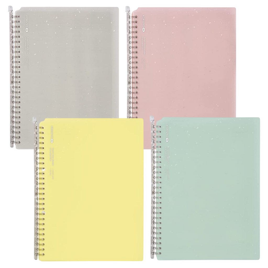 Kokuyo ME Smart Ring Binder Notebook - 60 Sheets capacity - B5 - KOKUYO KME - SRBSP706L1 - IRO
