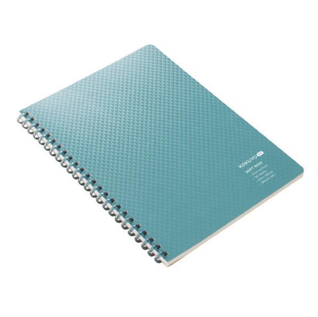 Notebooks Kokuyo ME Soft-Ring Notebook - 5mm Grid - A5 - 50 sheets - Smoky Sky KOKUYO KME-SR931S5GB