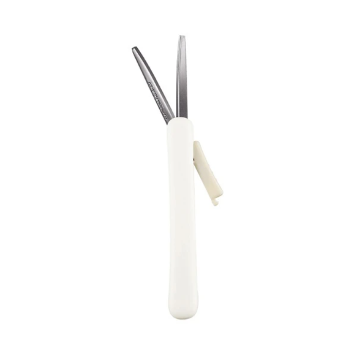 Kokuyo Saxa Poche Stickless Scissors - White - KOKUYO HASA - P320W - IRO