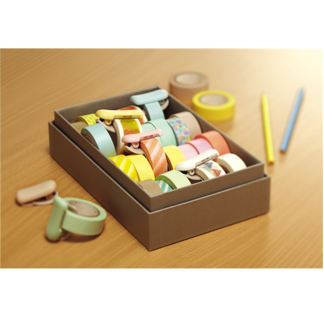 Kokuyo Karu Masking Tape Cutter - Yellow (10 - 15 mm) - KOKUYO T - SM400LY - IRO