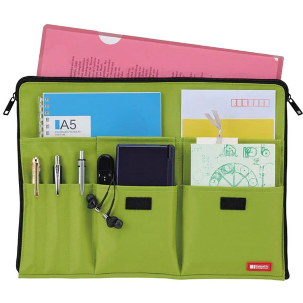 Lihit Lab Teffa Bag in Bag - A4 - Brown - LIHIT LAB A - 7554 - 9 - IRO