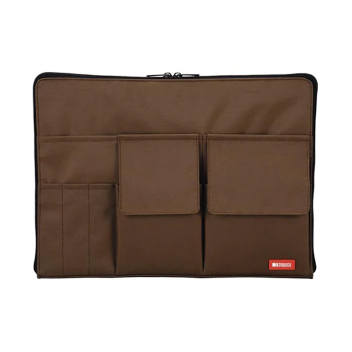 Lihit Lab Teffa Bag in Bag A4 Brown IRO