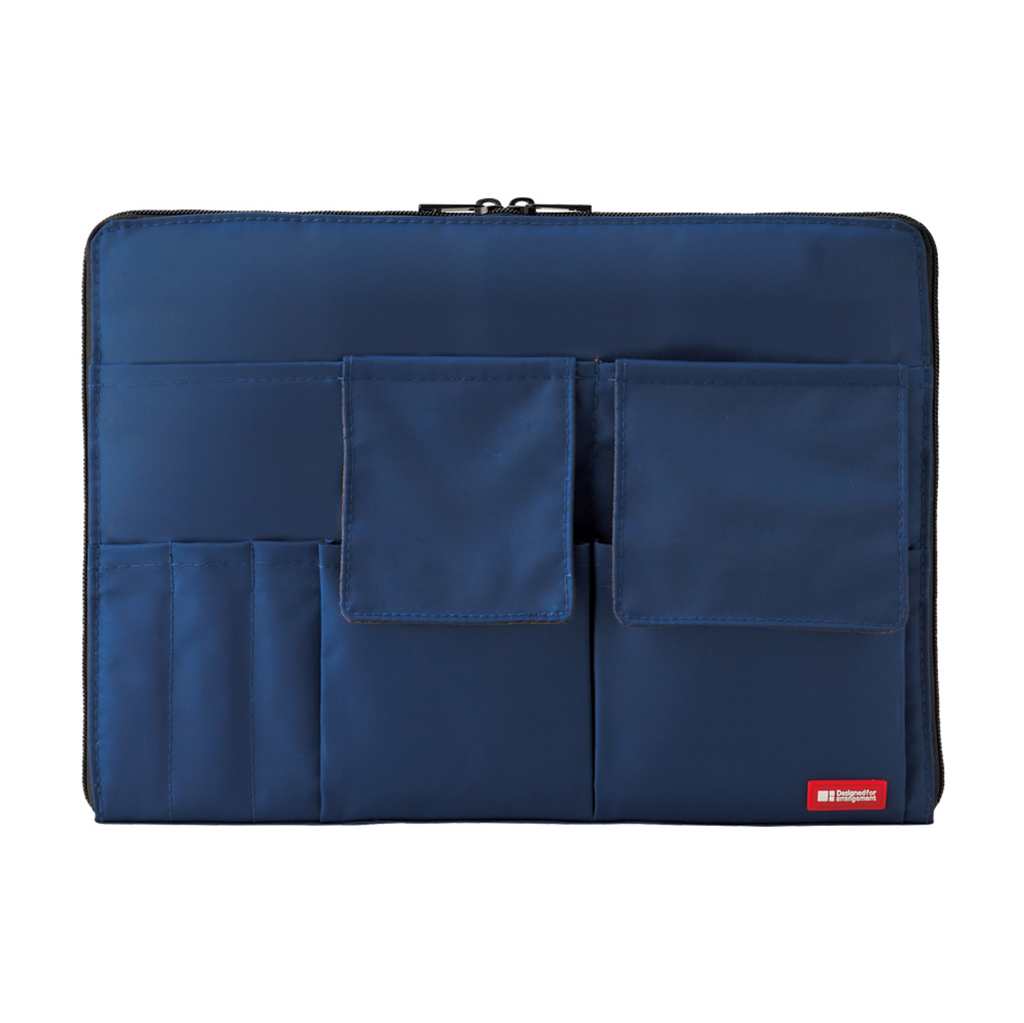 Lihit Lab Teffa Bag in Bag - A4 - Indigo - LIHIT LAB A - 7554 - 11N - IRO