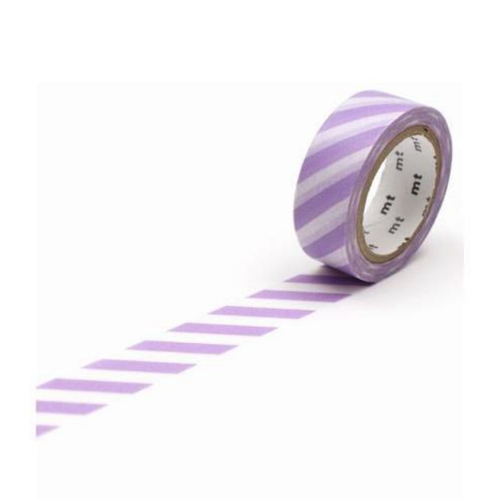 MT Masking Tape - 15 mm - Stripe Lavender - MT 01D376R - IRO