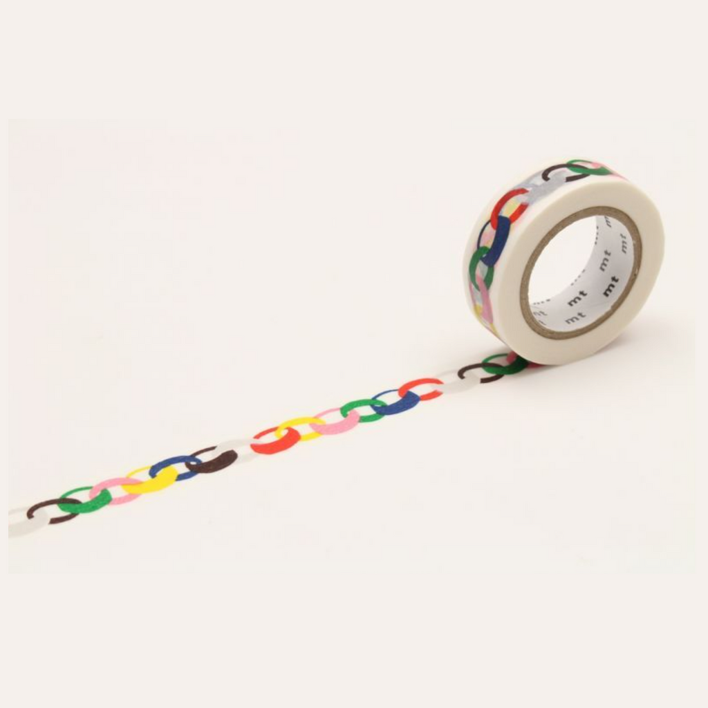 Masking Tape MT Masking Tape - Mina Perhonen - 15 mm - Ring Vivid MT MINA07