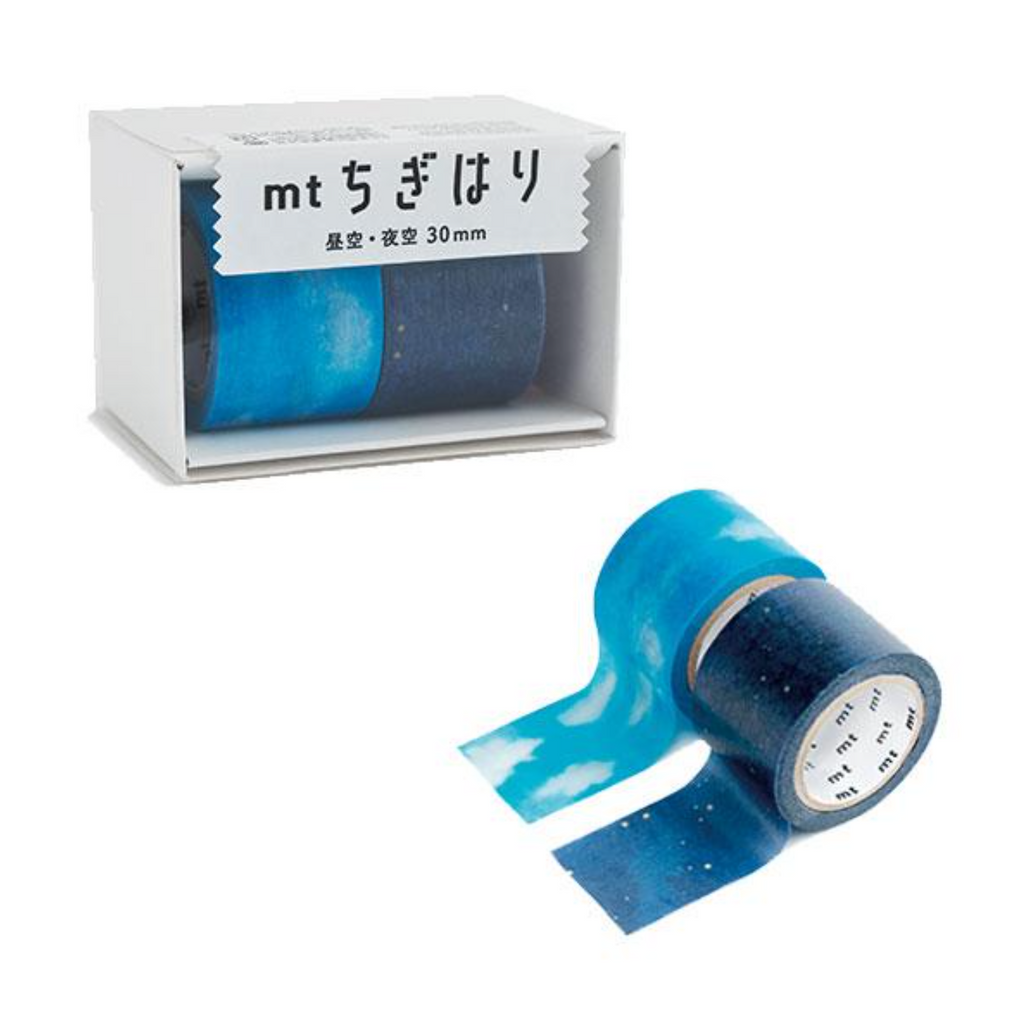 MT Masking Tape - Pack of 2 - 30 mm - Sky Day and Night - MT TIGIS05 - IRO
