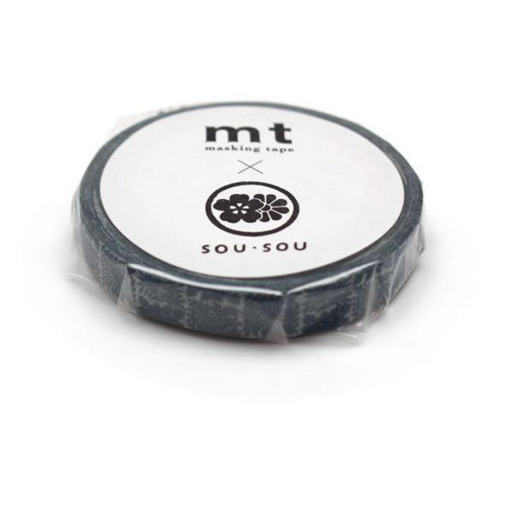 MT Masking Tape - SOU SOU - 7 mm - Blue Flower - MT SOU02 - IRO