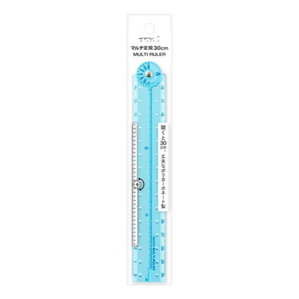 Midori Multi Function Ruler - 30 cm - MIDORI 42268006 - IRO
