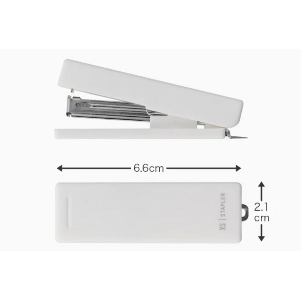 Staplers Midori XS Compact No.10 Stapler - White MIDORI 35271006