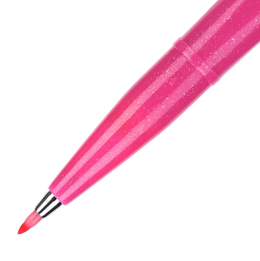 Pentel Fude Touch Brush Sign Pen - Long Life Design Award - PENTEL SES15C - P - IRO