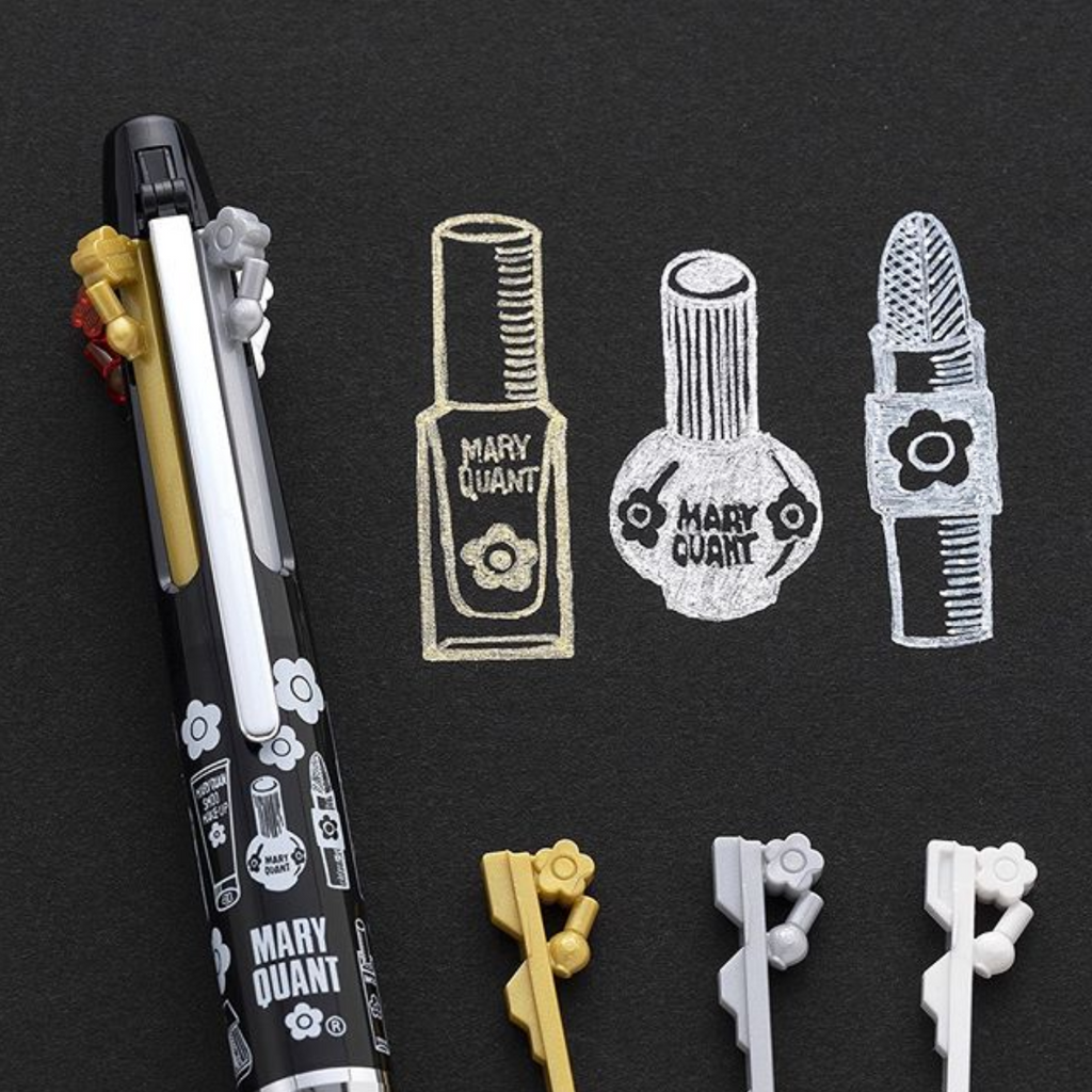 Pilot Hi - Tec - C Coleto Multi Pen Refill - Pack of 10 - Mary Quant Limited Edition - Black - PILOT LHKRF - C4M10C - LC - IRO