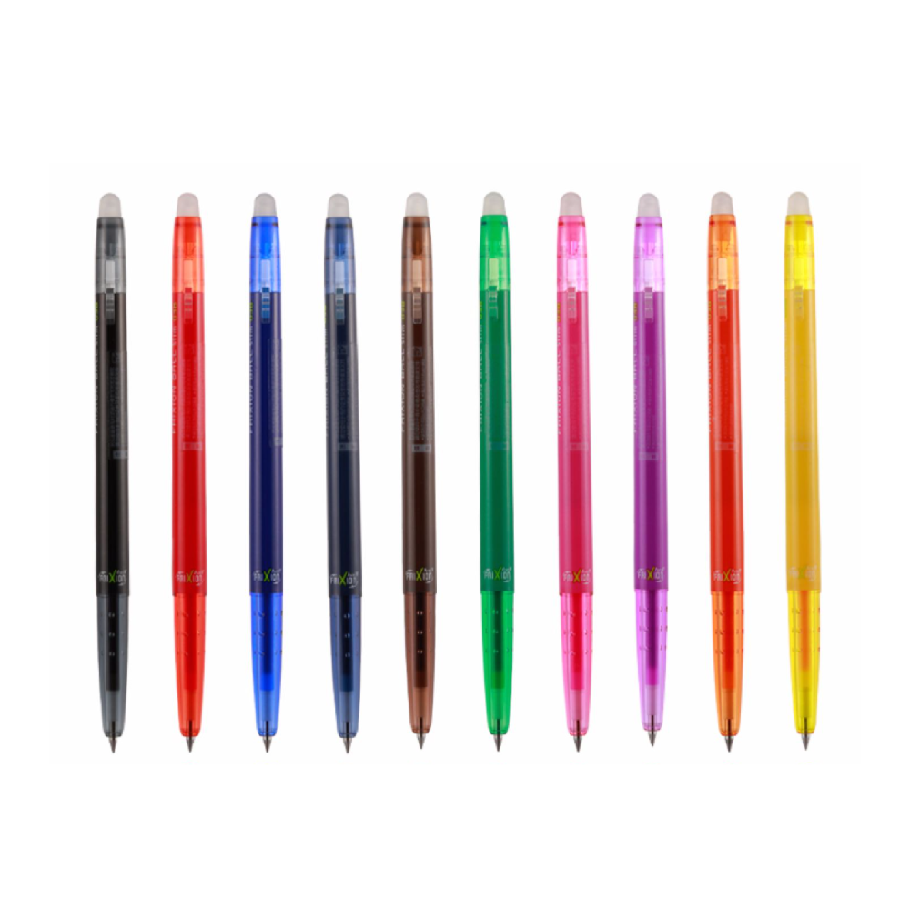 Pilot FriXion Ball Slim Erasable Gel Pen Refill - Pack of 3 - 0.38 mm - Black / Blue / Red / Mix - PILOT LFBTRF30UF - 3B - IRO