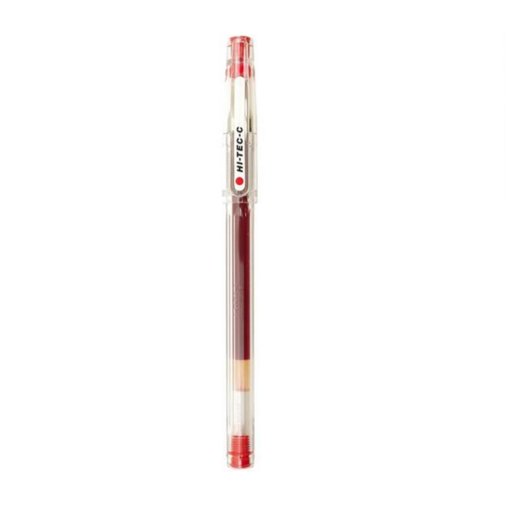 Pilot Hi - Tec - C Gel Pen - 0.4 mm - Ultra Fine - Long Life Design Award - PILOT LH - 20C4 - R - IRO