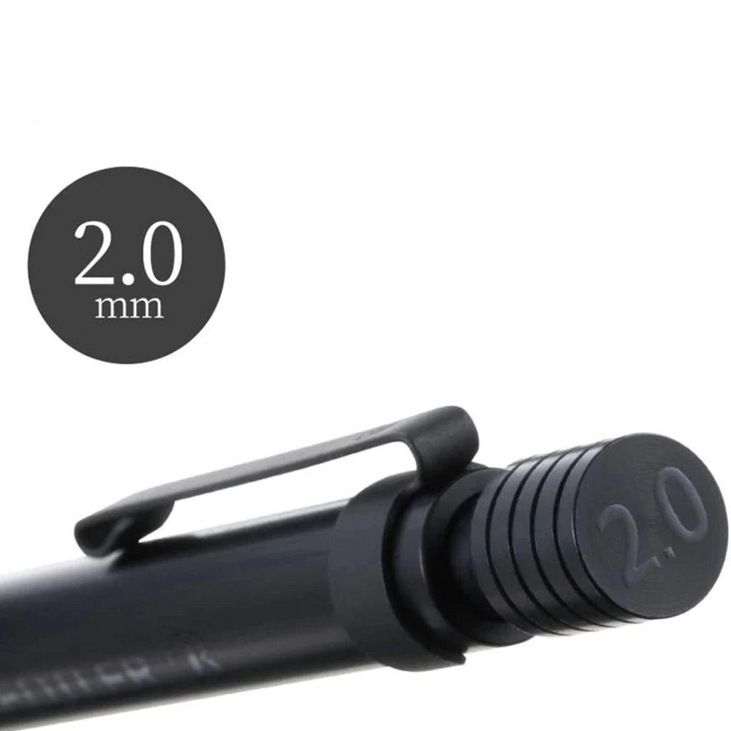 Staedtler 925 - 35 Drafting Mechanical Pencil - All Black - 2.0 mm - STAEDTLER 92535 - 20B - IRO