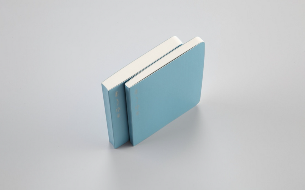 Stalogy Editor's Series 1/2 Year Notebook - 96 Sheets - Grid - A5 - Blue - STALOGY S4110 - IRO