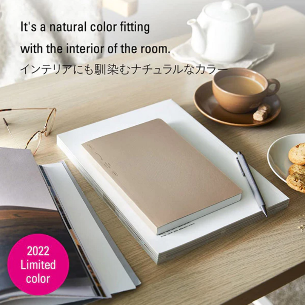 Stalogy Editor's Series 365 Days Notebook - Limited Edition - Grid - A5 - Beige - Archived - STALOGY S4157 - IRO