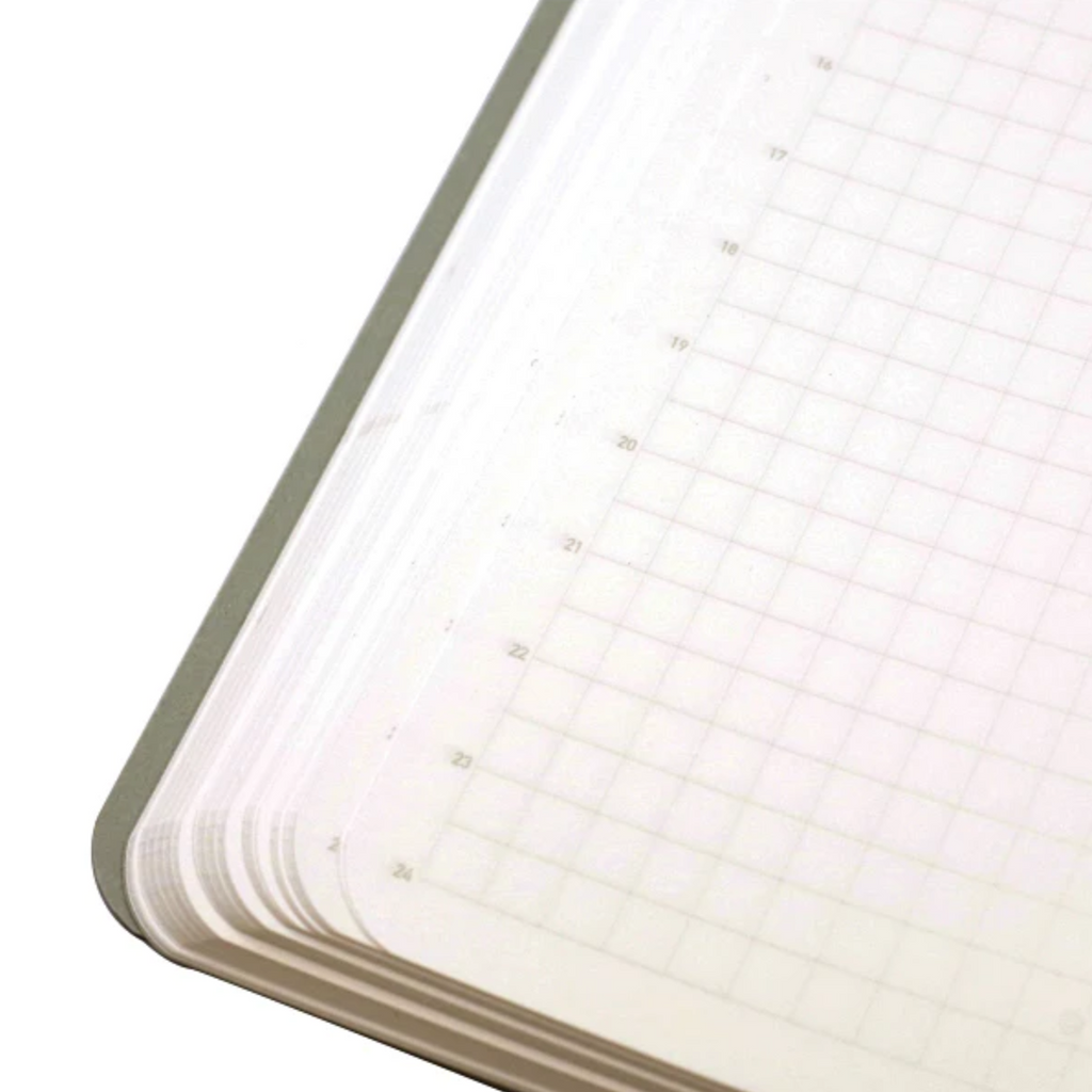 Stalogy Editor's Series 365 Days Notebook - Limited Edition - Grid - A5 - Beige - Archived - STALOGY S4157 - IRO