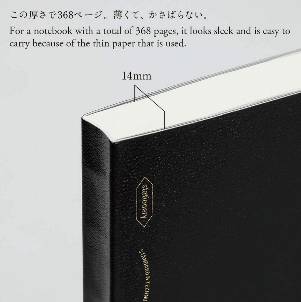 Stalogy Editor's Series 365 Days Notebook - 184 Sheets - Grid - A5 - Fog Grey - Limited Edition - STALOGY S4135 - IRO