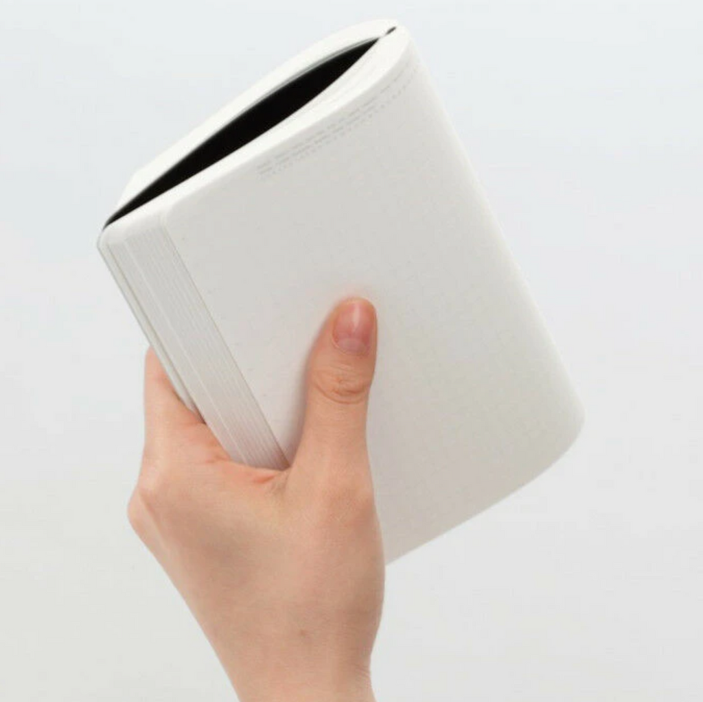 Stalogy Editor's Series 1/2 Year Notebook - 96 Sheets - Grid - A5 - Beige - Limited Edition - STALOGY S4160 - IRO