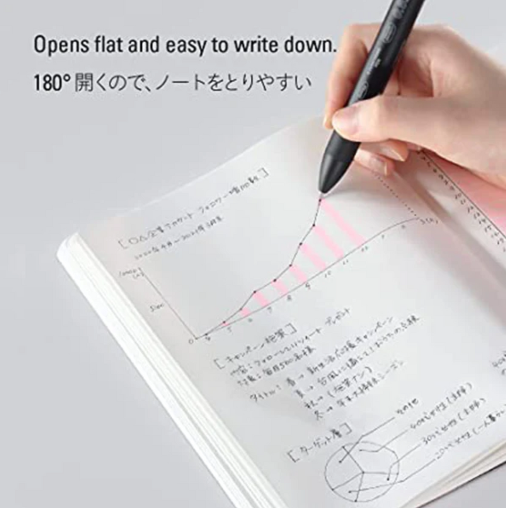 Stalogy Editor's Series 365 Days Notebook - 184 Sheets - Dot Grid - A5 - Blue - STALOGY S4149 - IRO