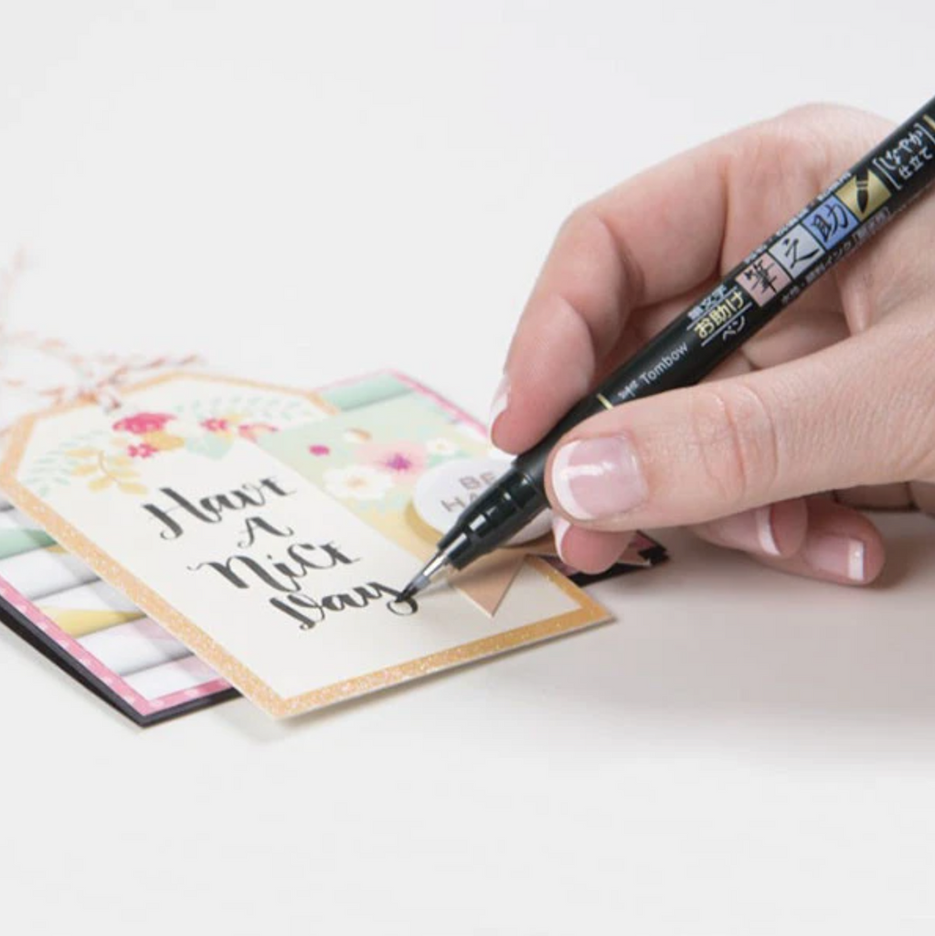 Brush Pens Tombow Fudenosuke Brush Pen - Soft Tip - Black Ink TOMBOW GCD-112
