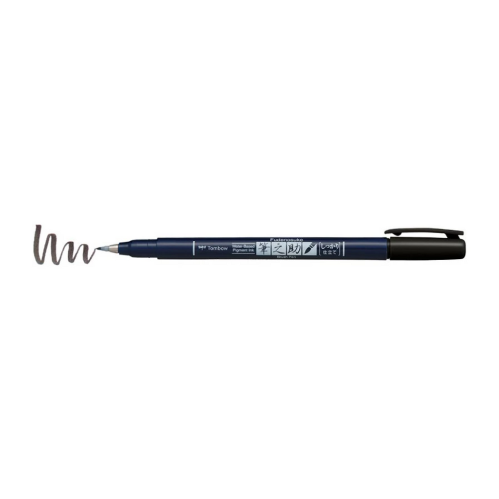 Tombow Fudenosuke Colored Brush Pen - Hard Tip - TOMBOW WS - BH - IRO