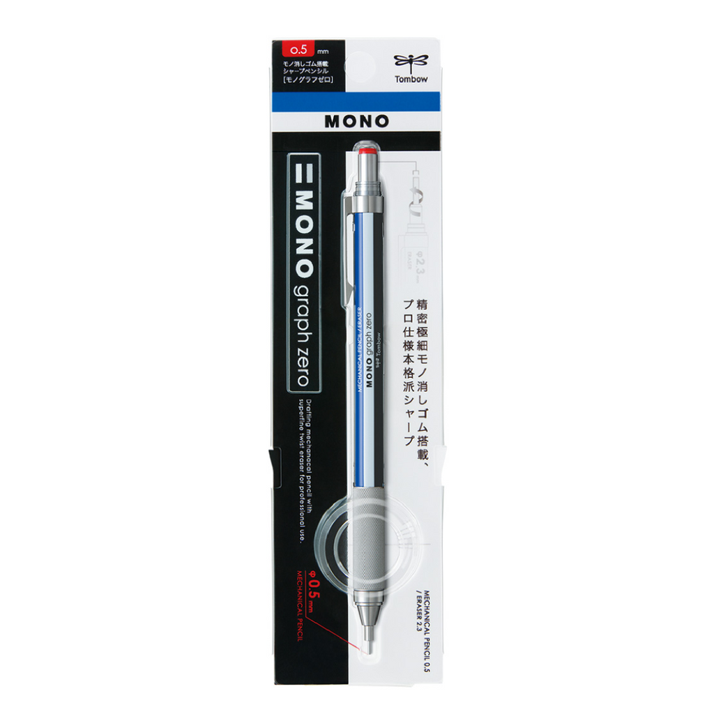 Mechanical Pencils Tombow MONO Graph Zero Mechanical Pencil - Metal Grip - 0.5 mm - Mono Color TOMBOW DPA-162A