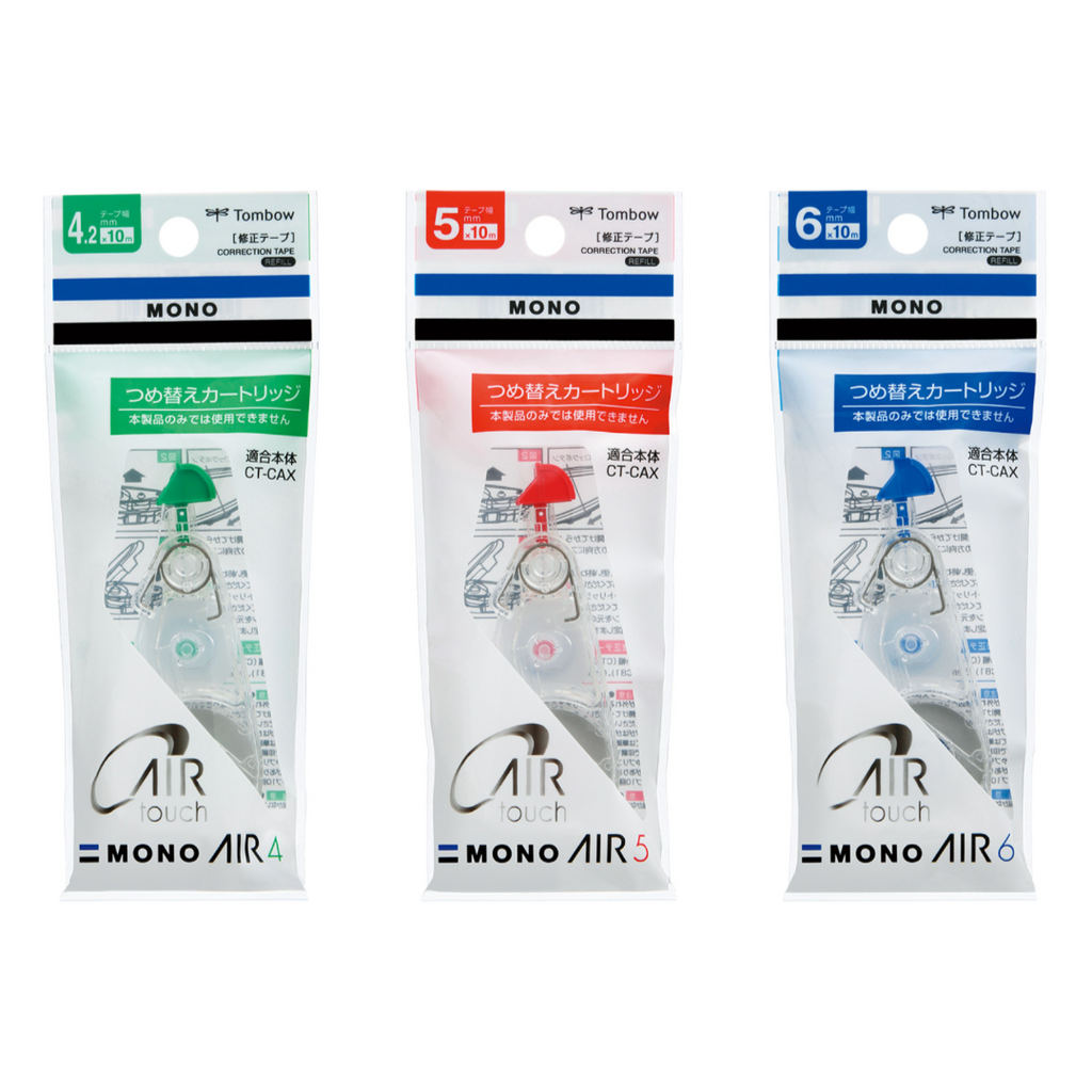 Tombow CT-YRE4 Ricariche Correttore A Nastro - 6 Pezzi, Nastro PET 4.2mm X 16m, Sovrascrivibile Istantaneo - Foto 9