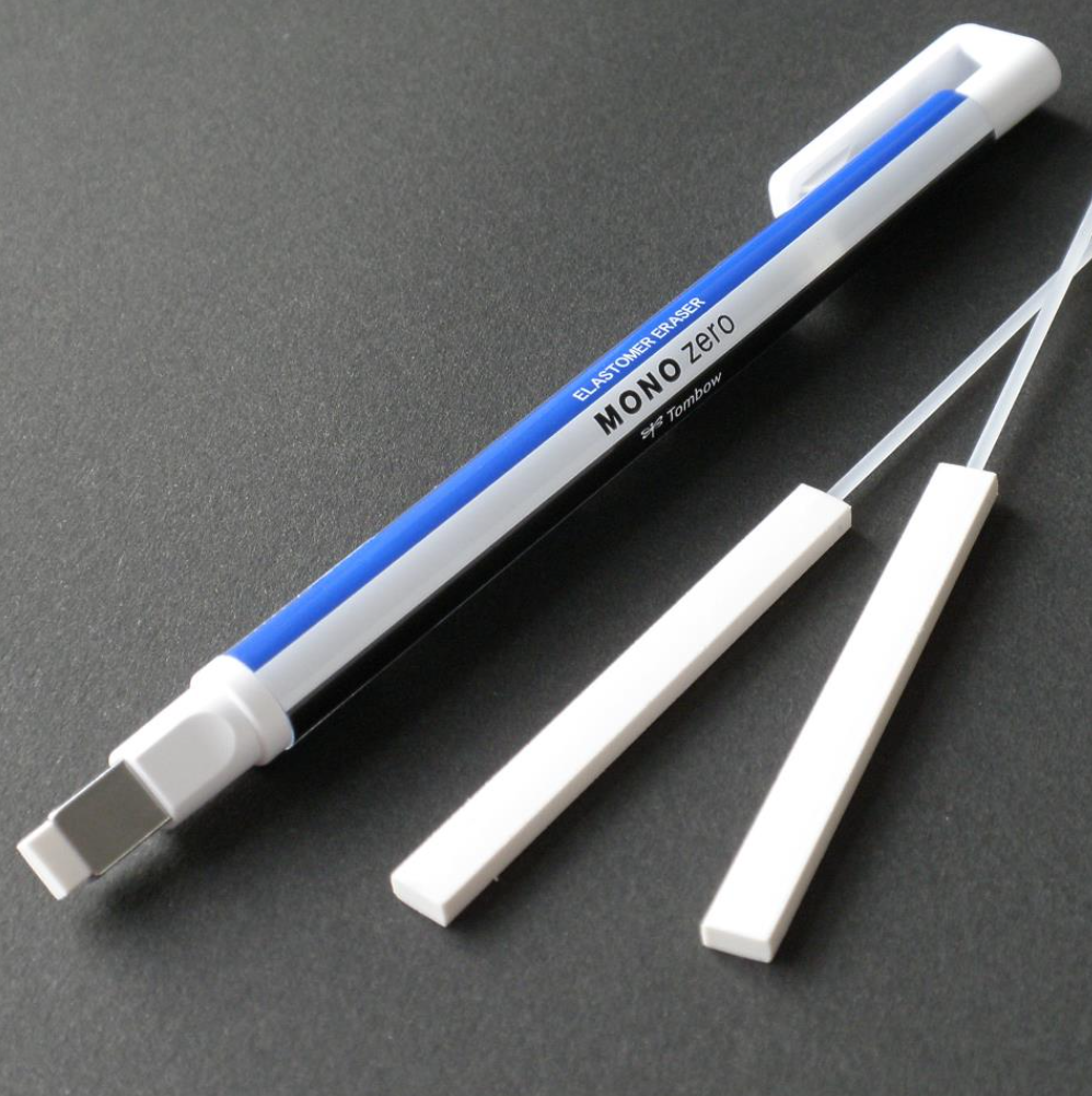 Tombow Mono Zero Eraser - 2.5 mm x 5 mm - Rectangle - TOMBOW EH - KUS - IRO